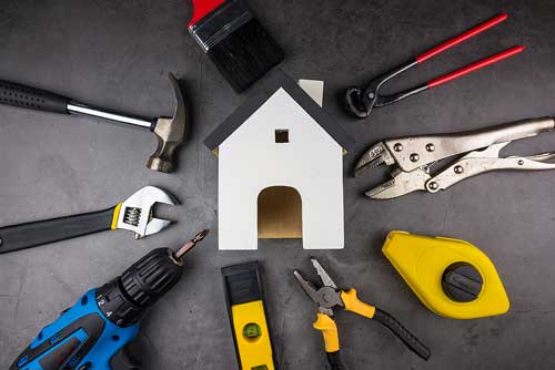 We have all the tools needed for home repairs